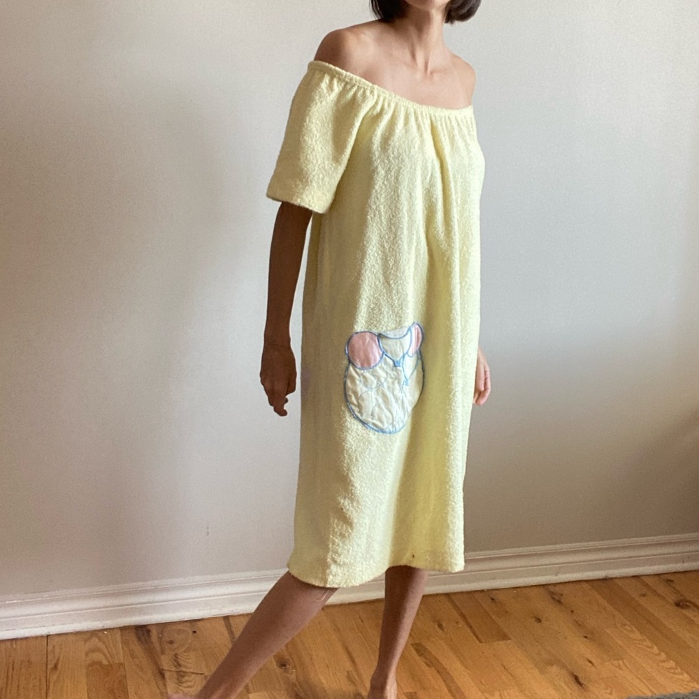 Vintage 1980’s Terry Cloth Dress - Picture 6 of 16